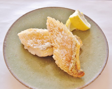 白甘鯛のウロコ焼き 業務用水産加工品のラングスティーヌ 魚フィレ 鮮魚をお探しの場合はイメックスにお任せ下さい