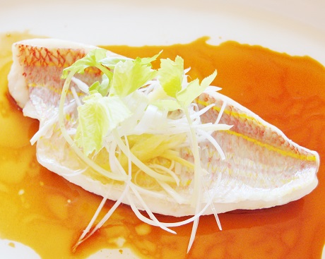 イトヨリダイの中華風蒸し 業務用水産加工品のラングスティーヌ 魚フィレ 鮮魚をお探しの場合はイメックスにお任せ下さい